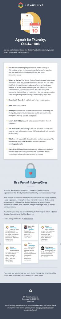 Email de seguimiento