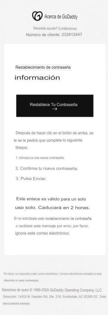 que una anulacion de suscripcion de email