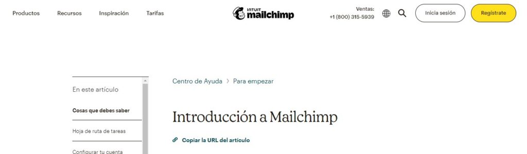 introduccion al mailchimp